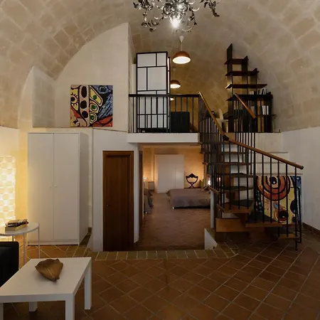 Nyaraló Dimora 1919 Luxury Loft Matera